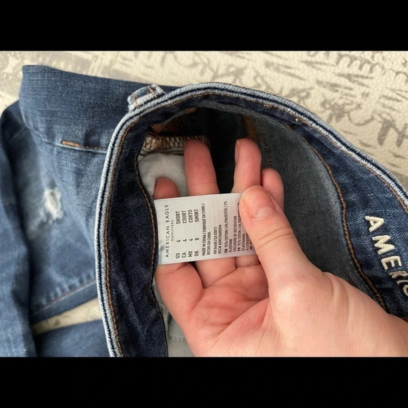 AEO highest rise distressed jeggings - Picture 7 of 8